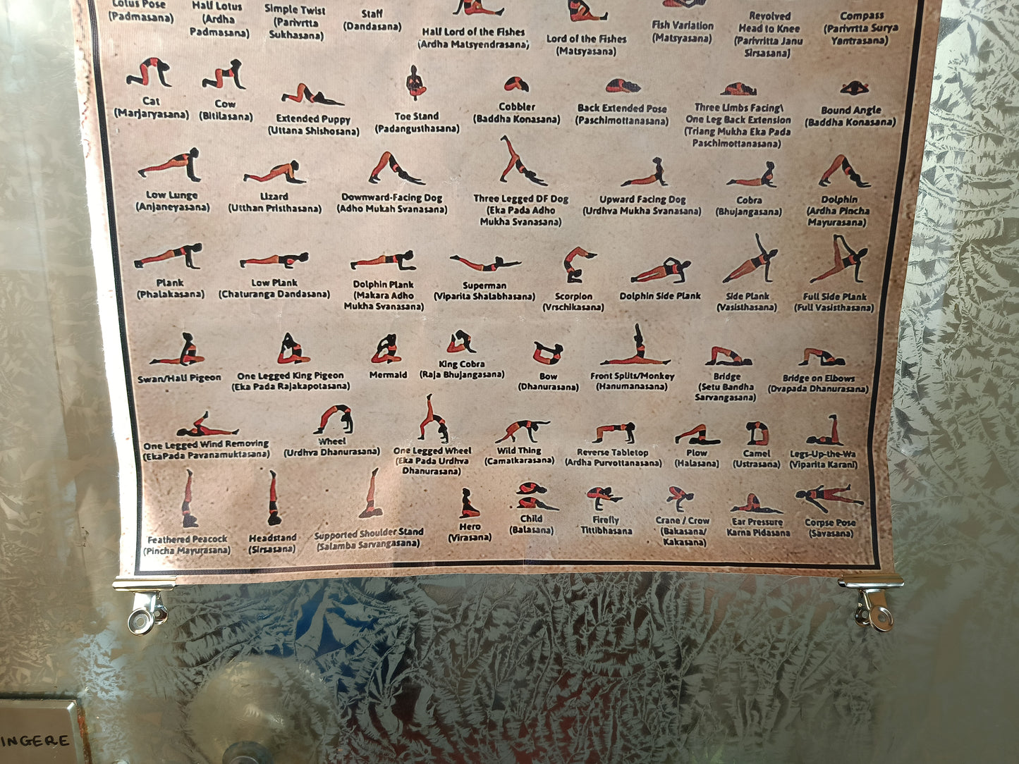 Stampa Su Tela Posizioni Yoga