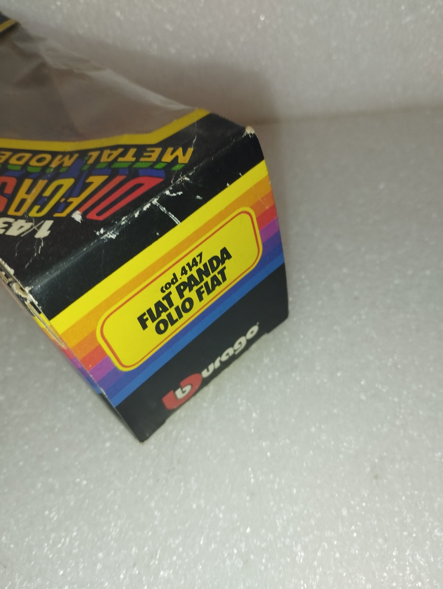 Fiat Panda 45 Bburago
Scala 1:43
Die Cast Metal