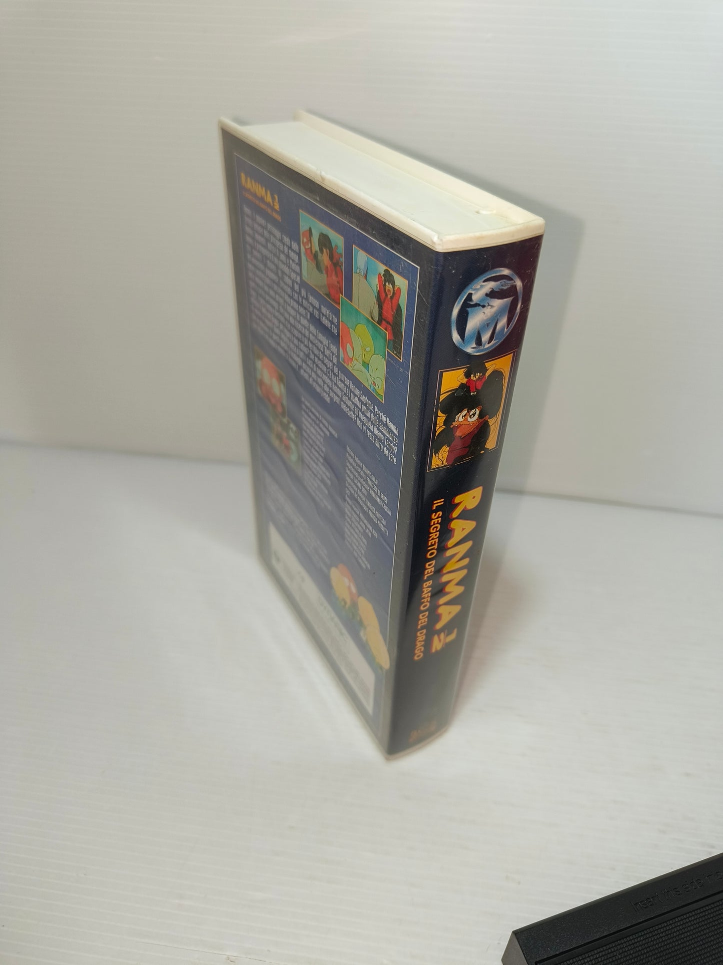 VHS Ranma 1/2 Il segreto del baffo del drago, Manga Mania LEGGI