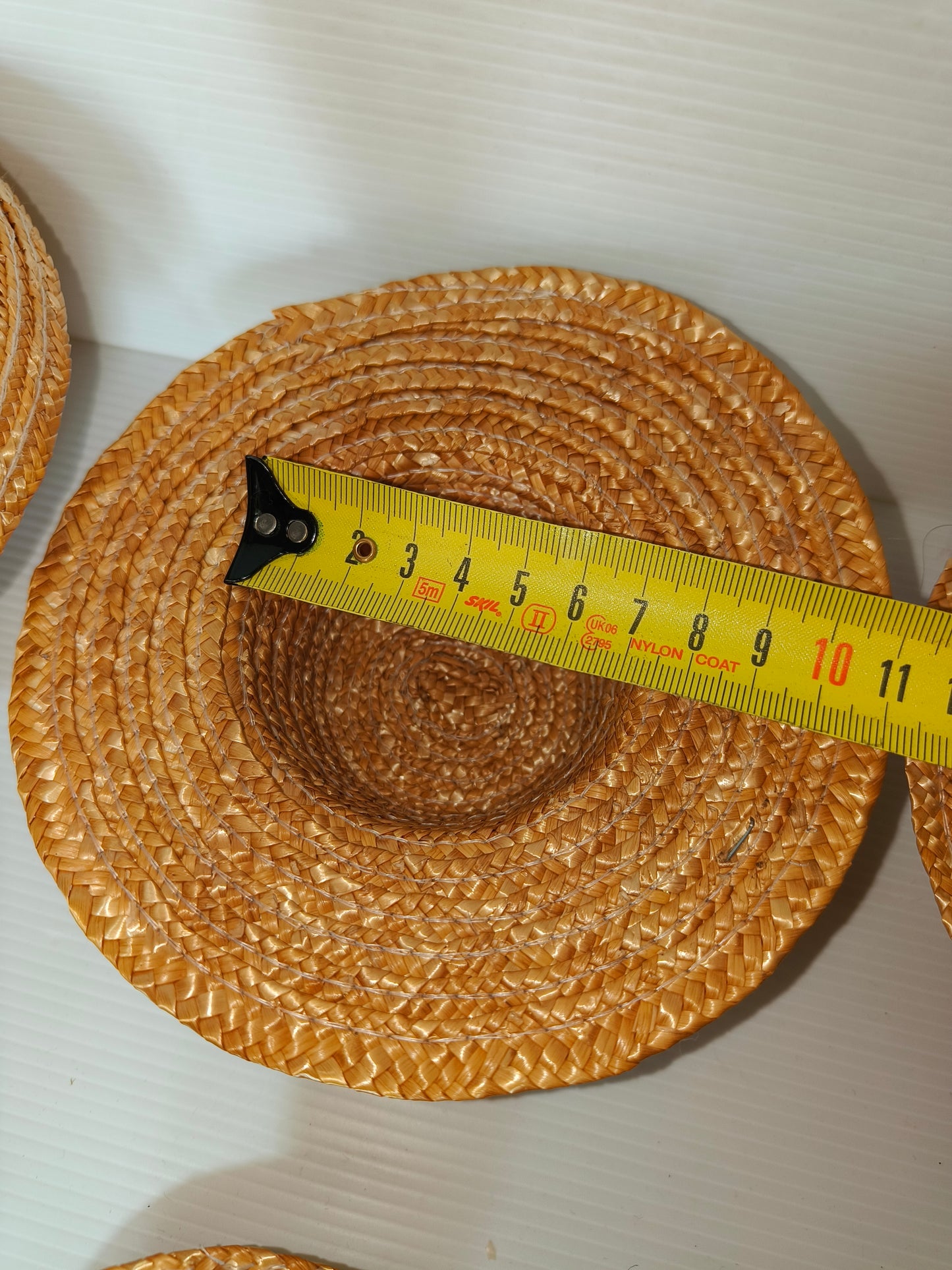 Cappelli in paglia per bambole vintage, LEGGI