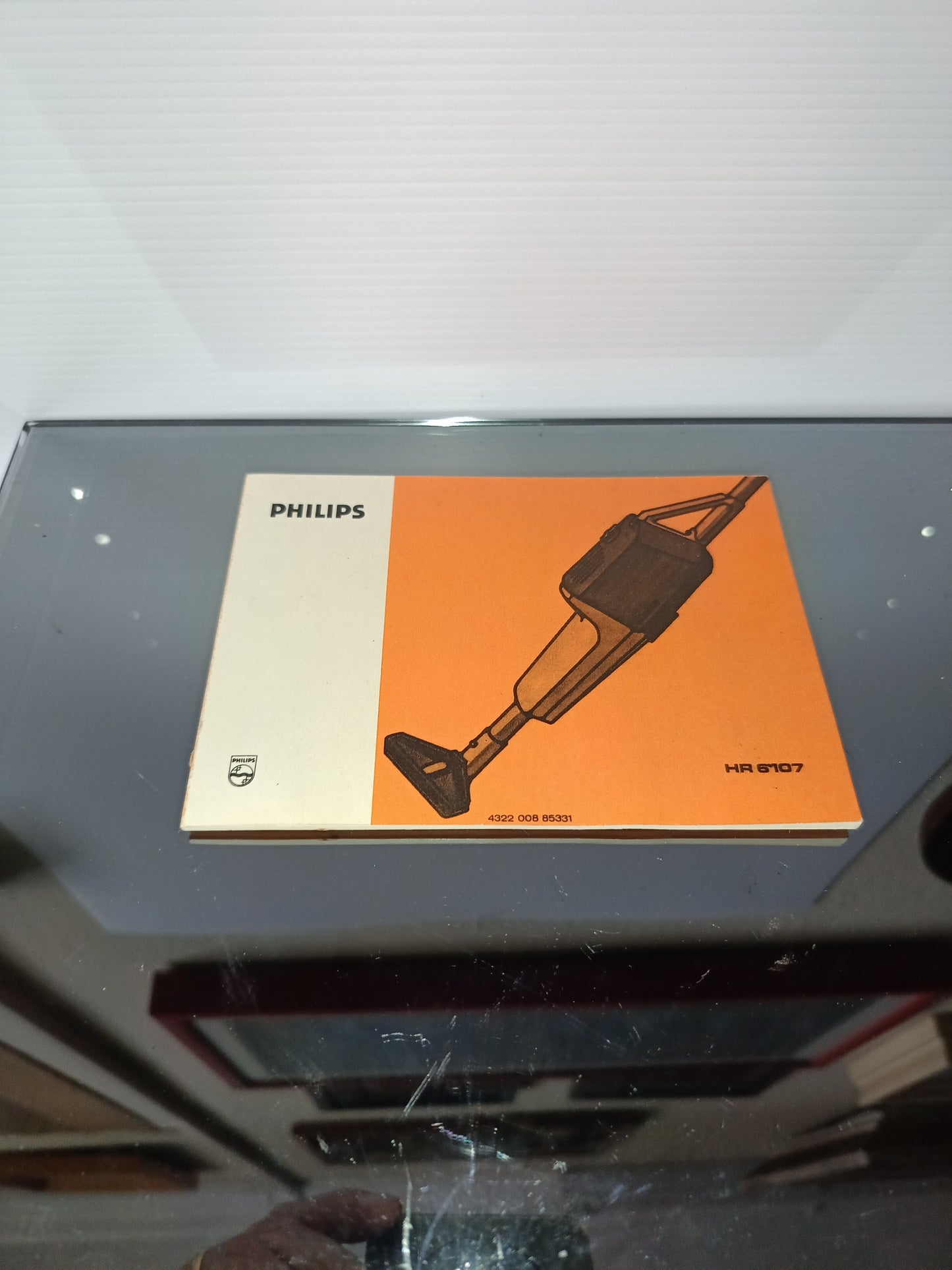 Libretto Istruzioni Philips HR 6107 Aspirapolvere Vintage