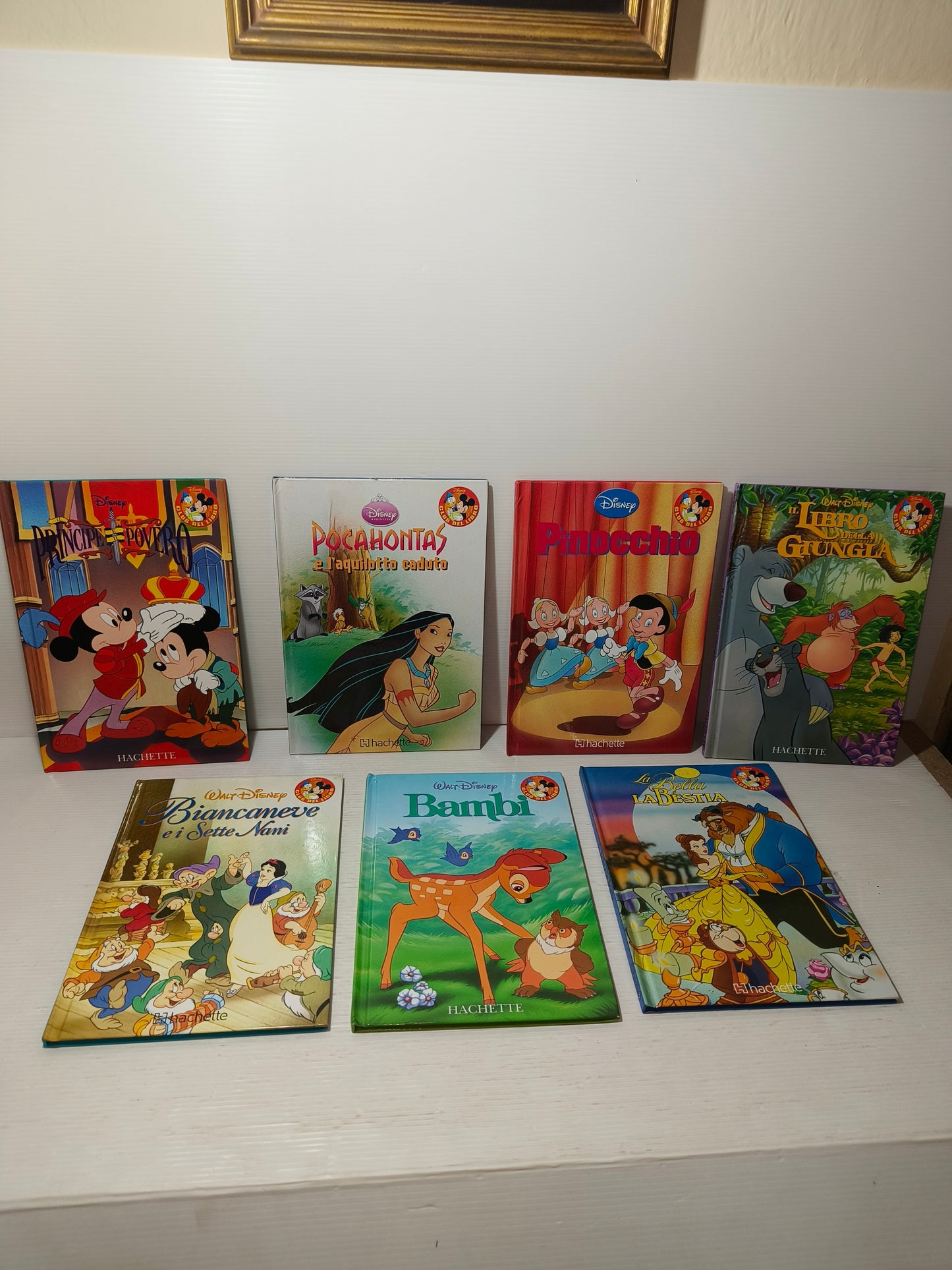 Lotto Libri Hacette favole Walt Disney