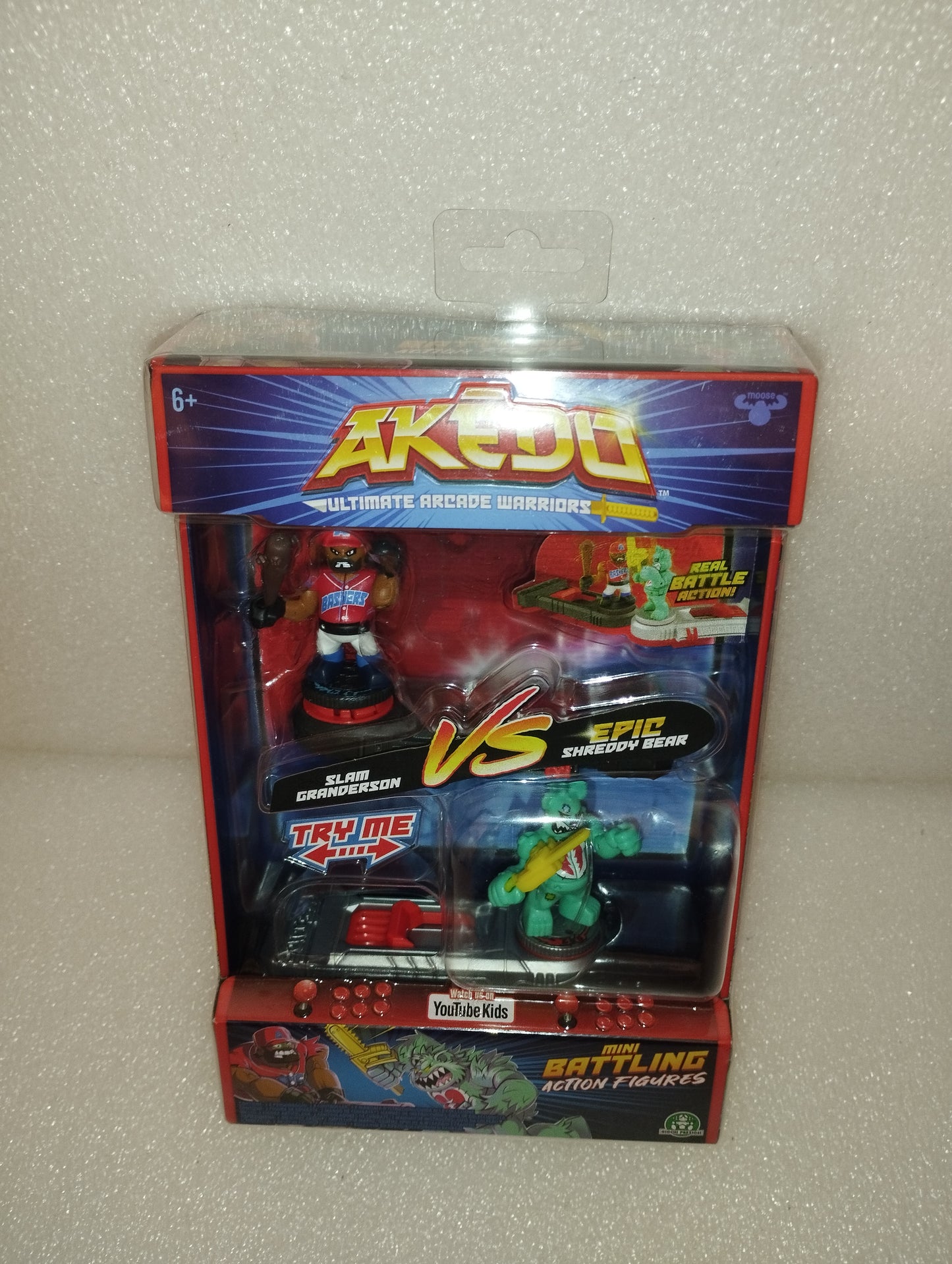 Akedo Slam Granderson vs Epic Shreddy Bear