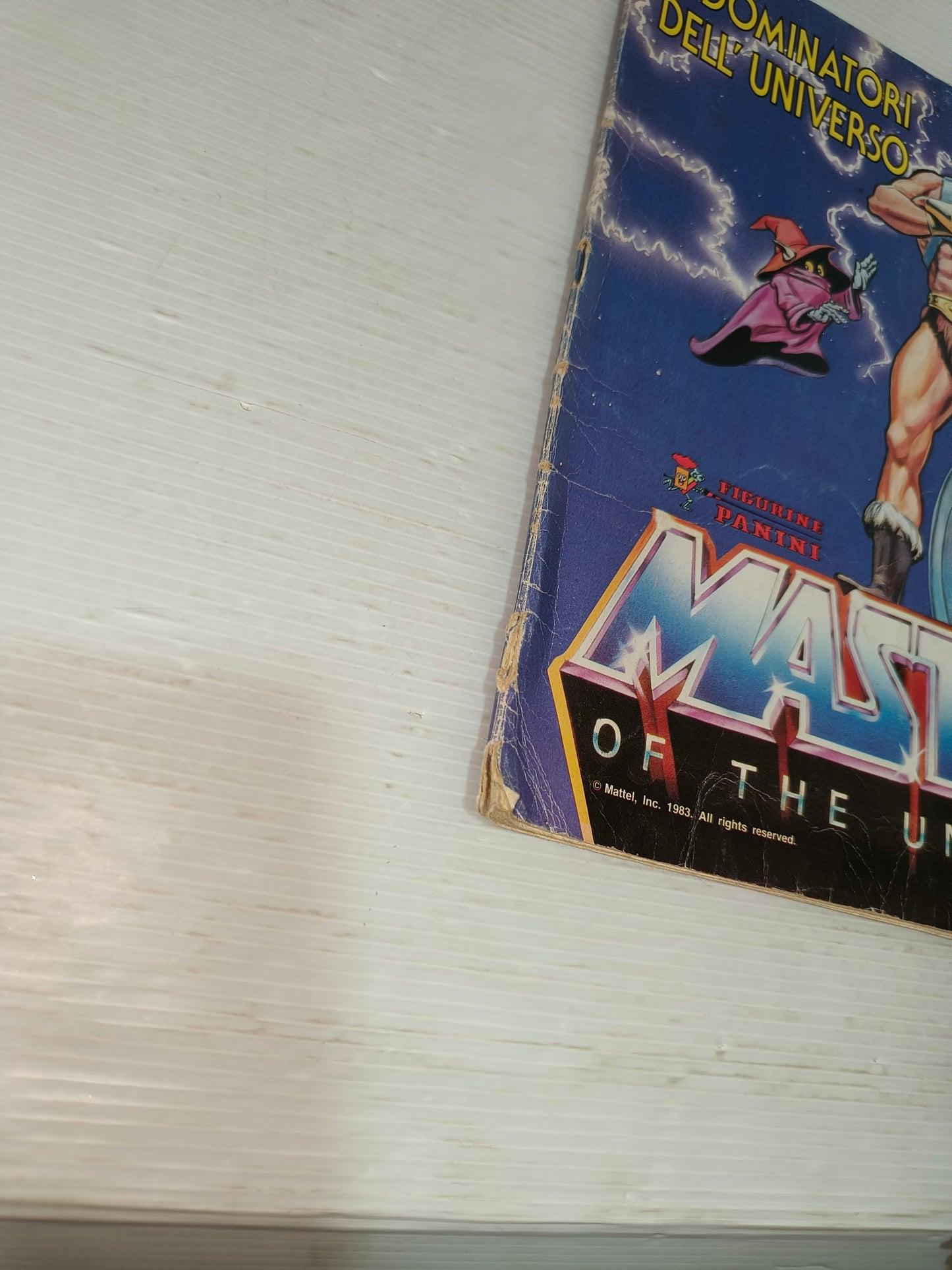 Album Figurine Master Of The Universe, 1983 LEGGI