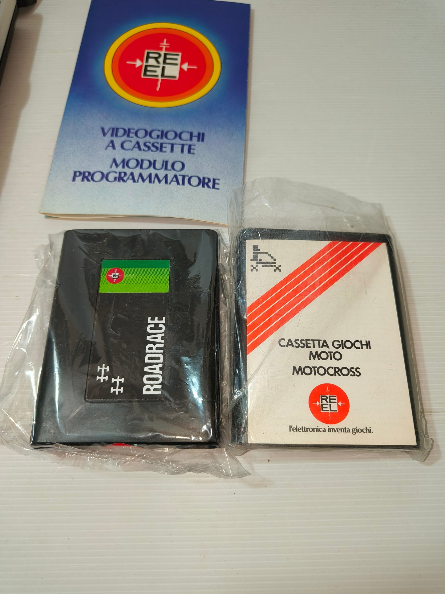 Videogiochi a cassette Reel Giochi TV, anni 80 LEGGI