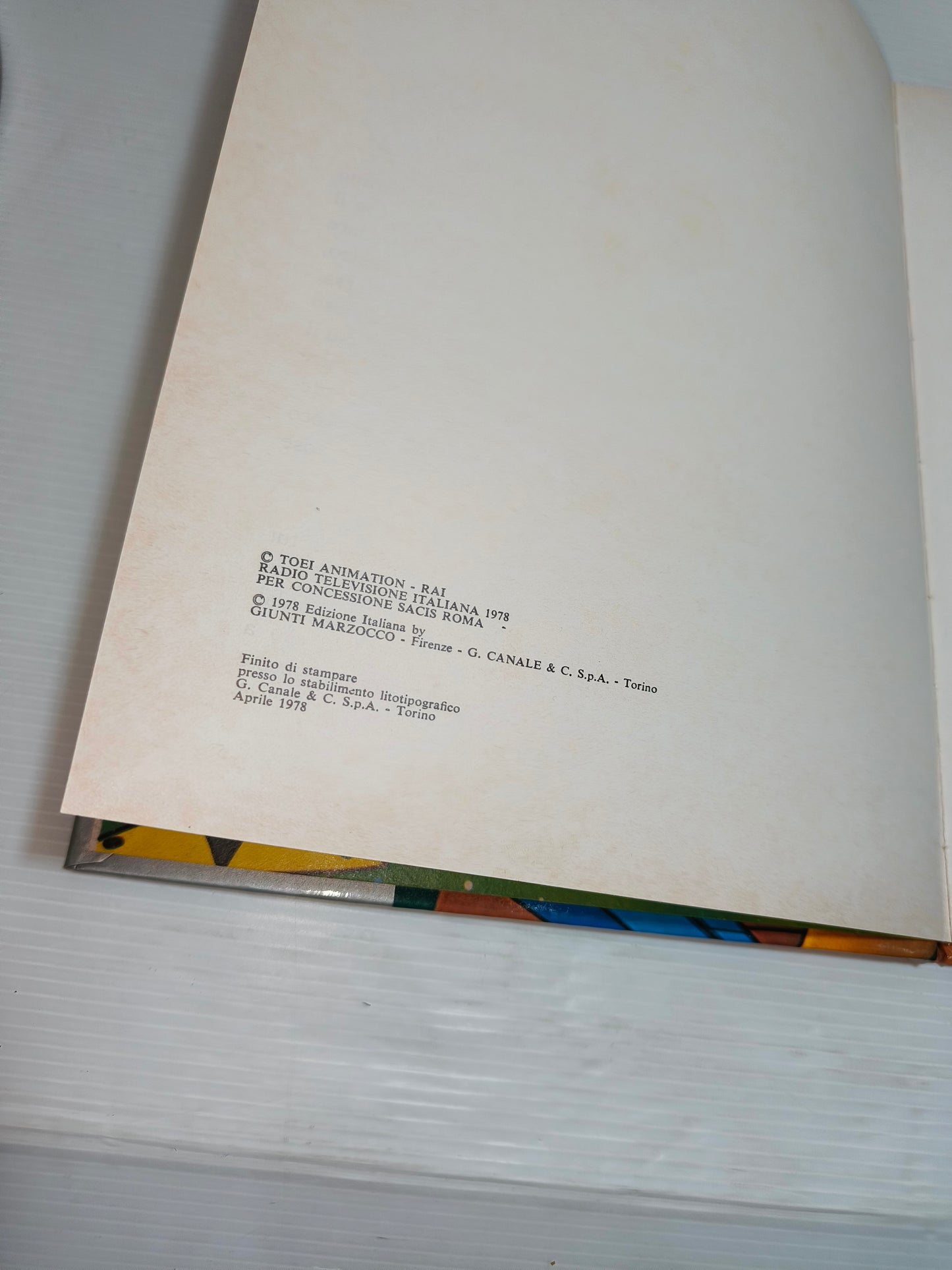 Libro Atlas Ufo Robot Il Sogno Di Actarus, Giunti 1978 LEGGI