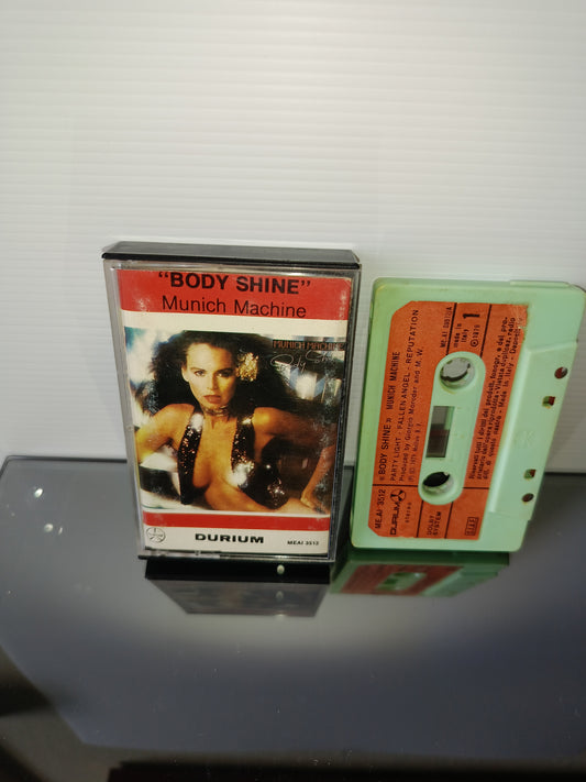Body Shine Munich Machine Musicassetta

Edita nel 1979 da Durium Cod.MEAI 3512