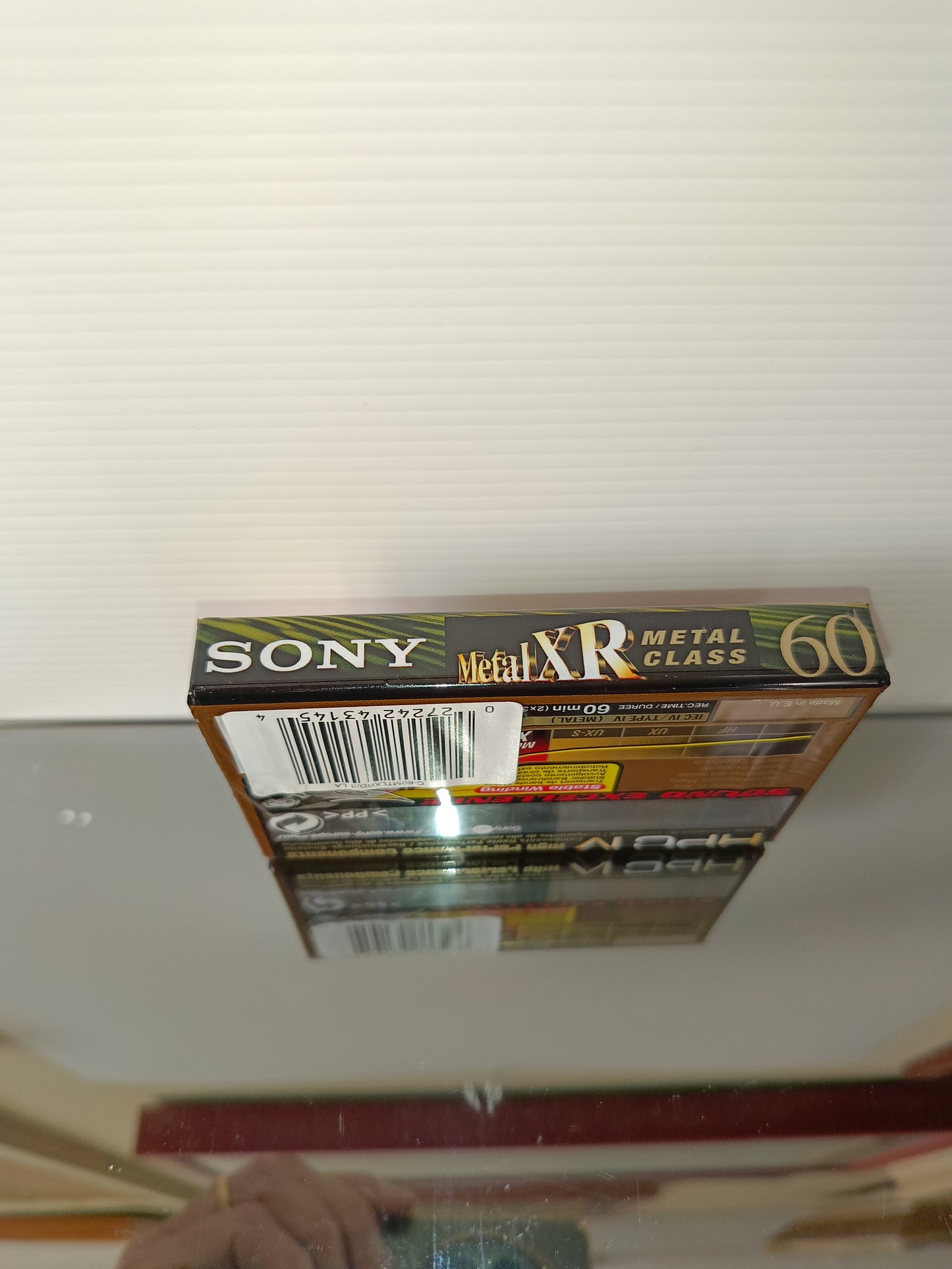 Sony Metal XR 60 Musicassetta
Made in E.U.