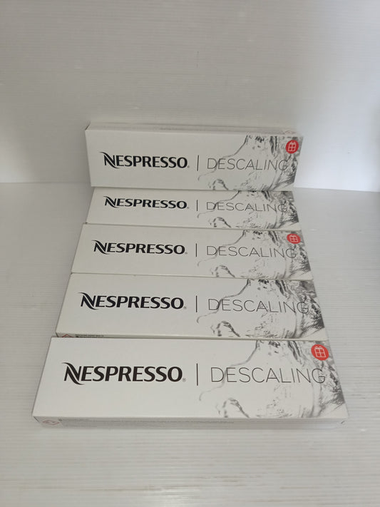 5 Confezioni Decalcificante Per Nespresso