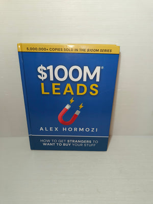 Libro $100M Leads Alex Hormozi in Inglese