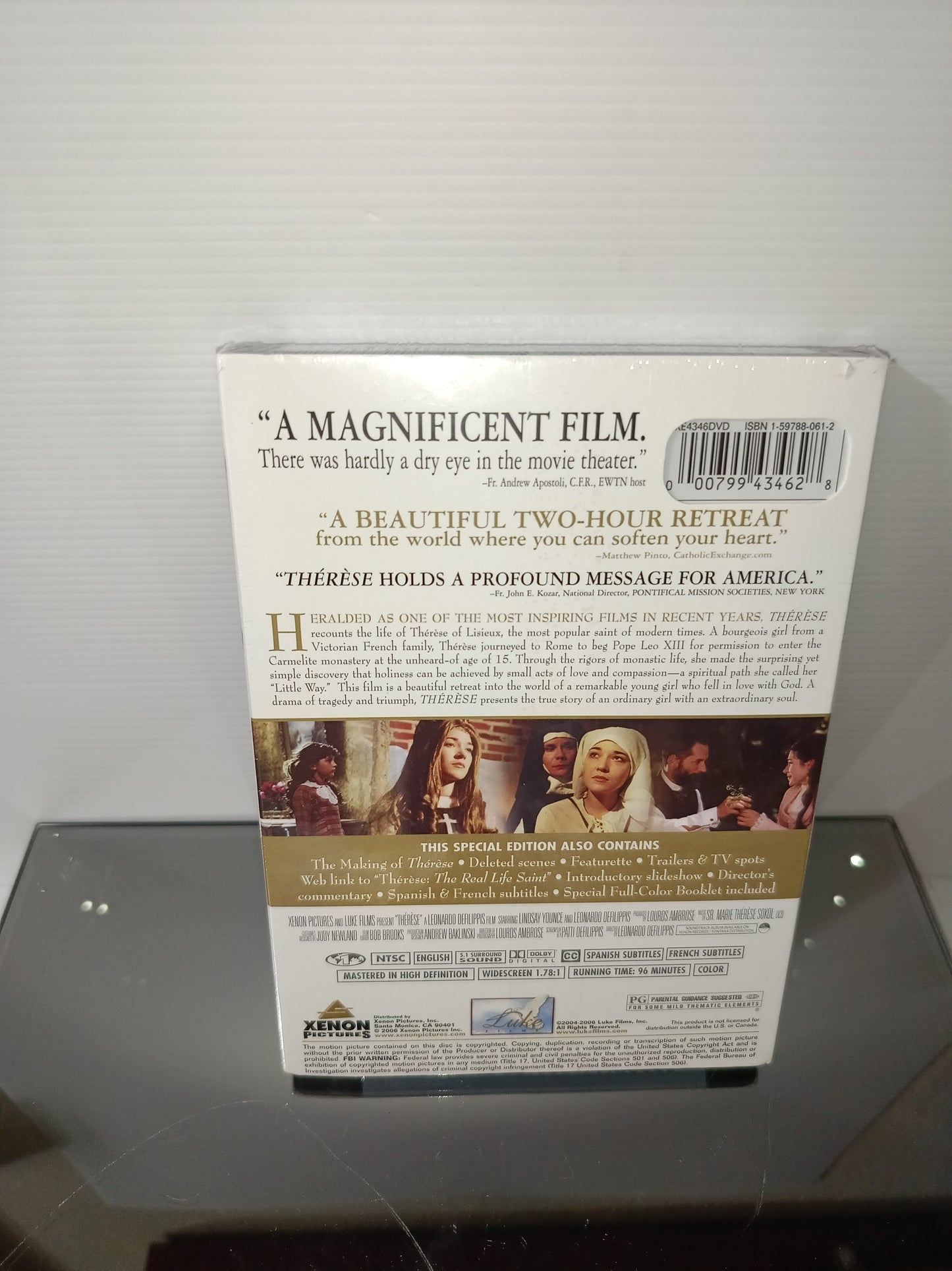 Thérèse DVD

Edito nel 2006 da Xenon Pictures
