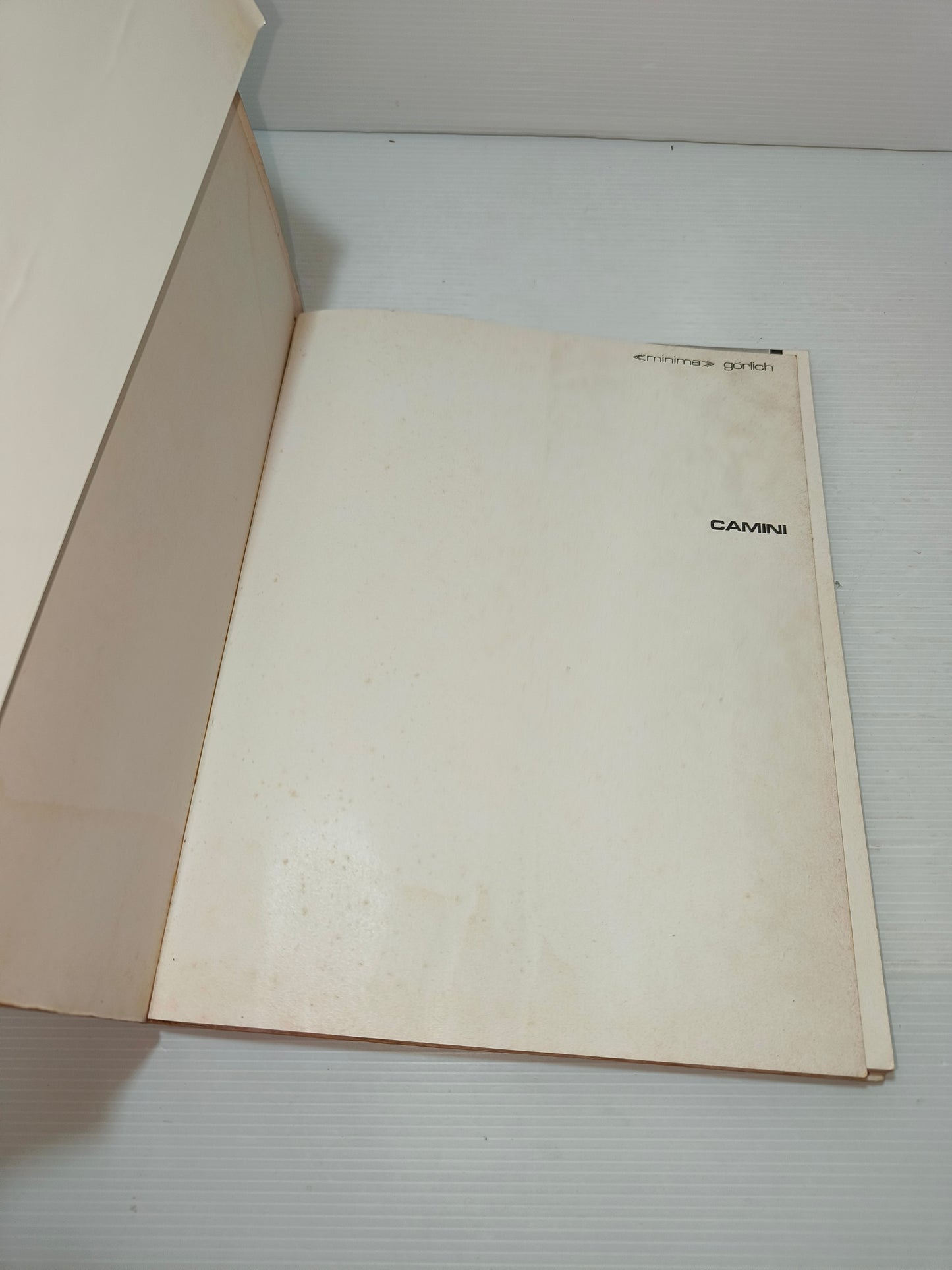 Libro Camini, 1972 LEGGI