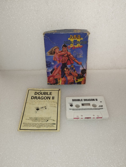 Double Dragon Il The Revenge Commodore 64 Cassetta