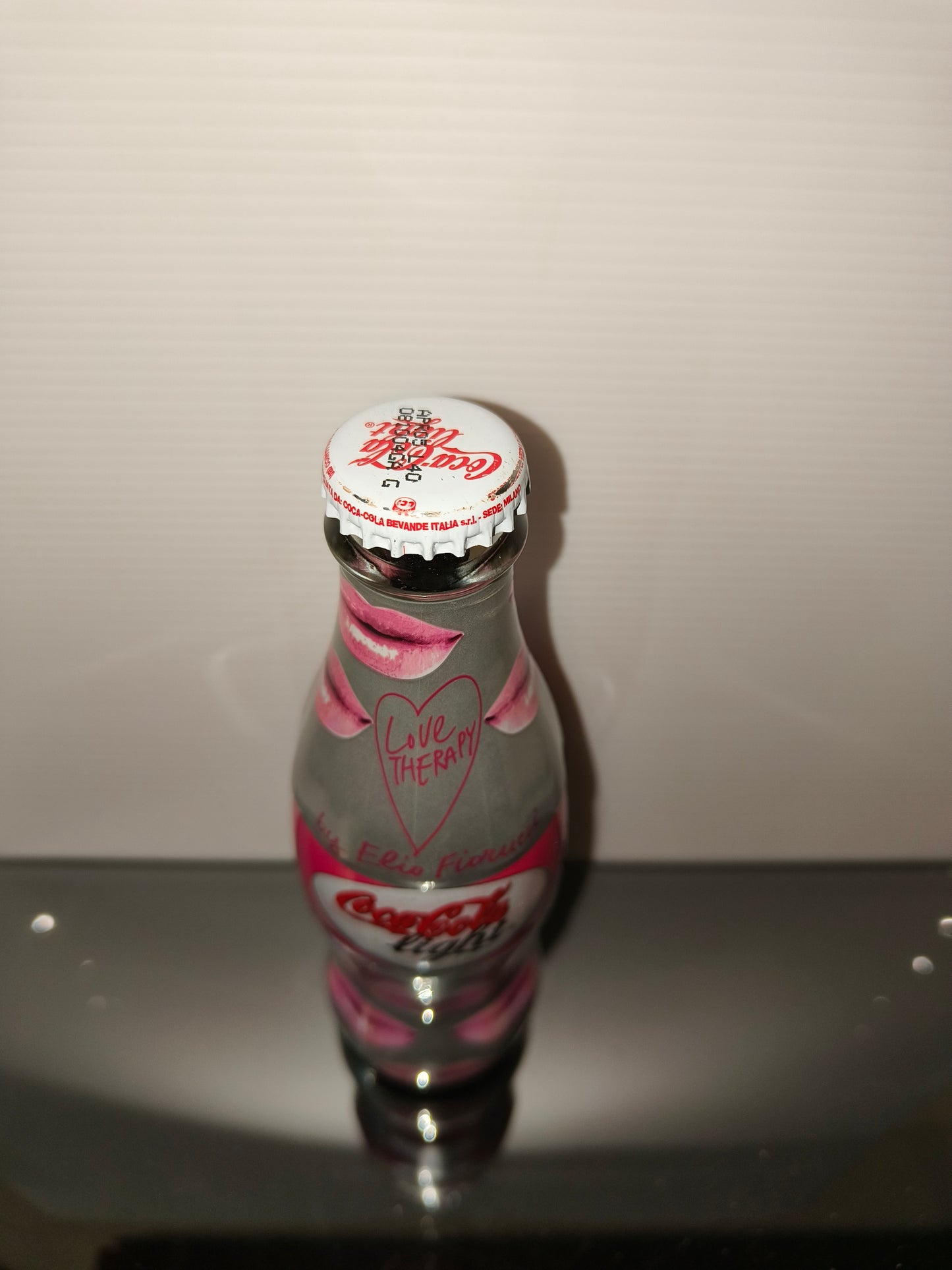 Bottiglia Sigillata Coca Cola Light Fiorucci Love Teraphy vintage, LEGGI