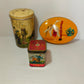Scatole latta vintage tema orientale