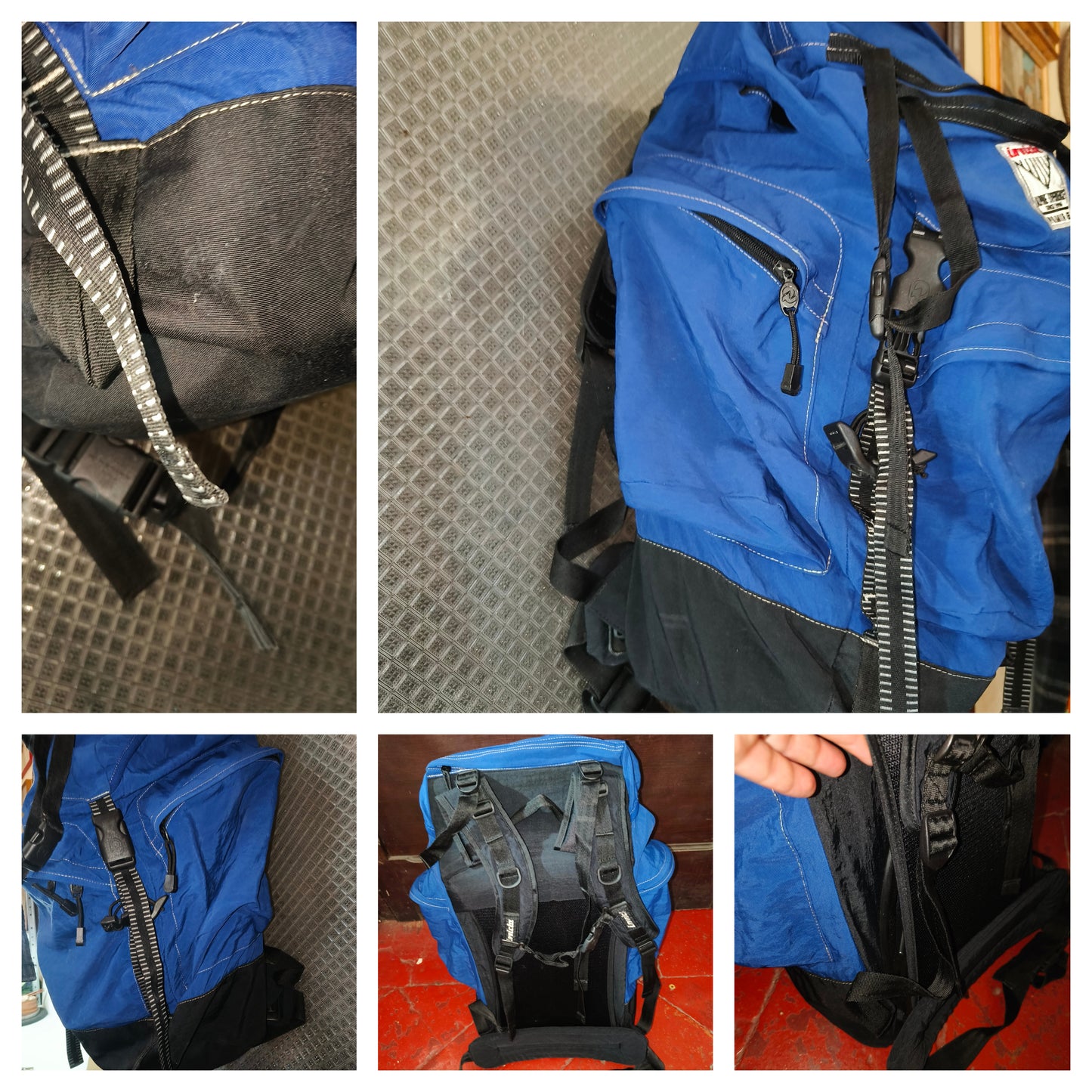 Zaino Escursionismo Alpine Experience Invicta Pamir 65 vintage