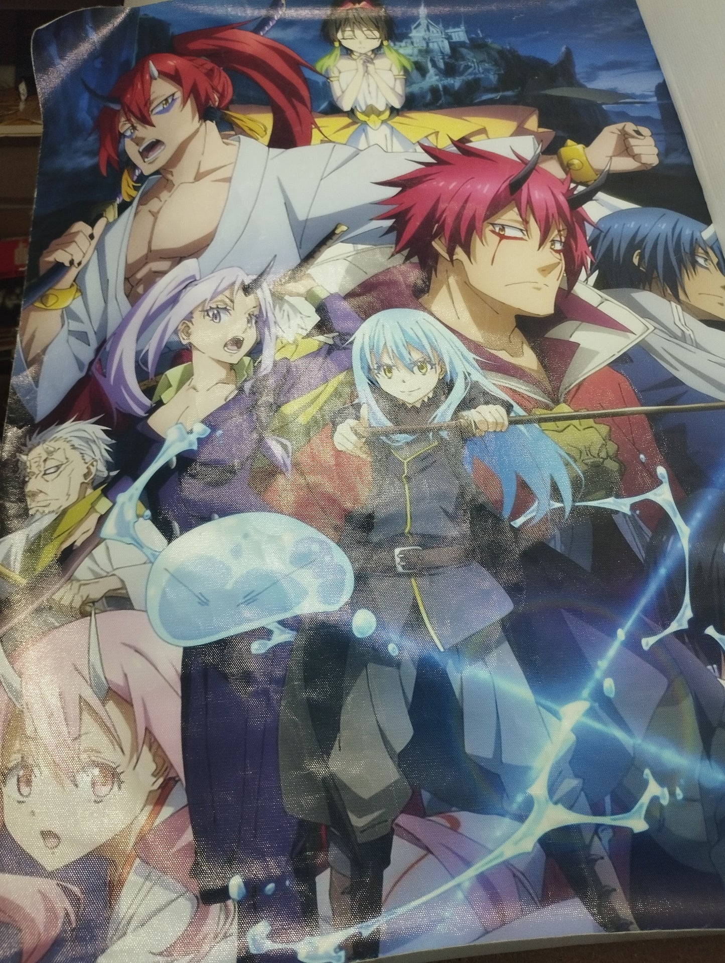 Stampa Su Tela Anime Rimuru Tempest 50 X 70 cm circa