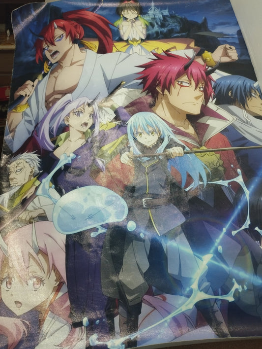 Stampa Su Tela Anime Rimuru Tempest 50 X 70 cm circa