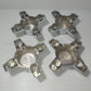 4 Coprimozzo Fiat Per Auto D'epoca In Plastica Cromata
Anni 60/70