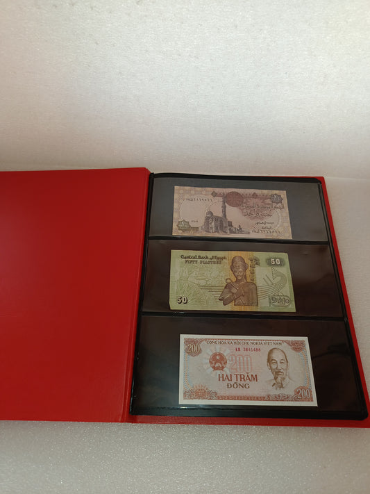 Collezione 50 Banconote Originali
Con album