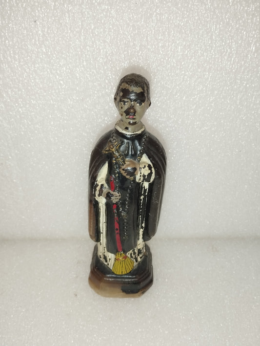 Statuina San Martino De Porres In Plastica leggera
Vintage