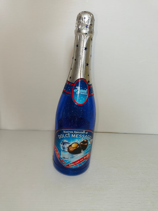 Bottiglia Vuota Baci Perugina vintage, LEGGI