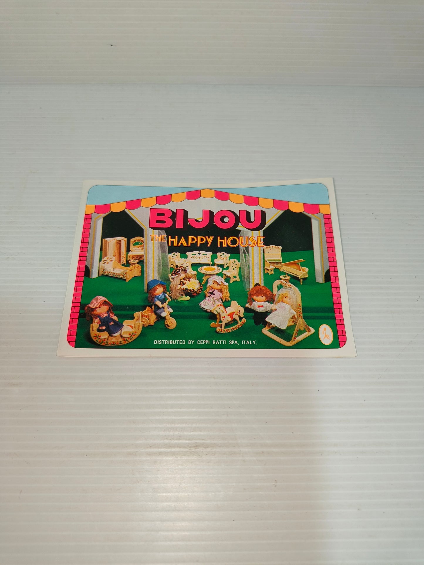 Depliant Bambole e mobili Bijou Ceppiratti anni 70
