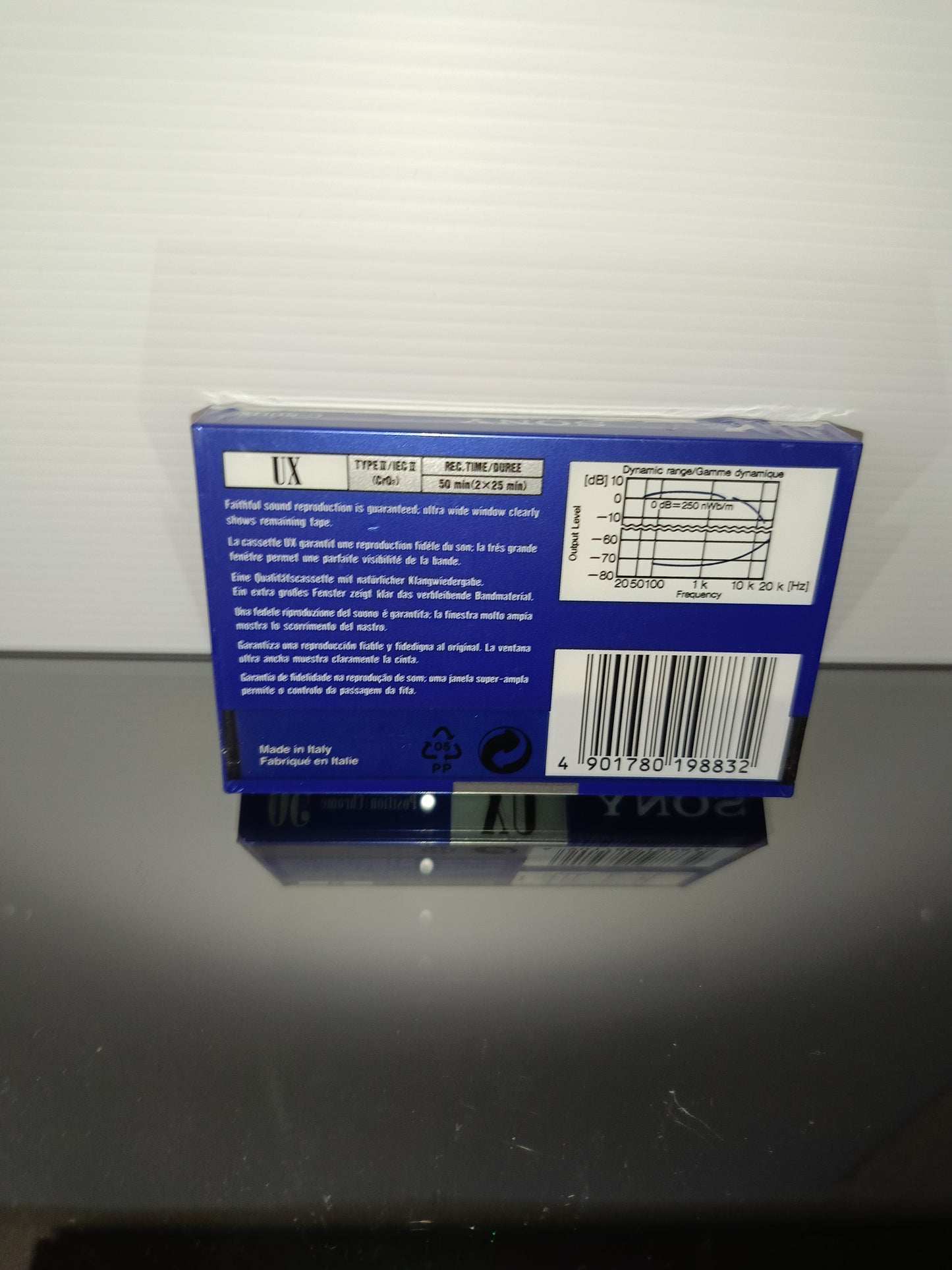 Musicassetta Sony UX 50
Position  Chrome