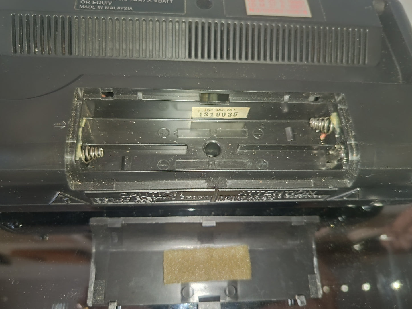 Sony ICF-750W FM/AM radio