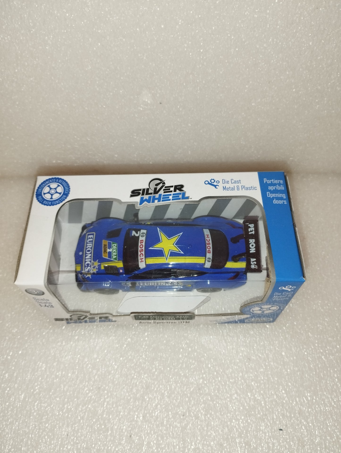 Mercedes -AMG C63 DTM
Scala 1:43 Silver Wheel