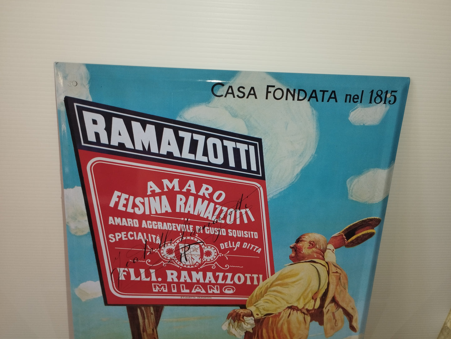 Targa In Metallo Ramazzotti Milano
Misure 34 x 24 cm
Trattasi di Riproduzione