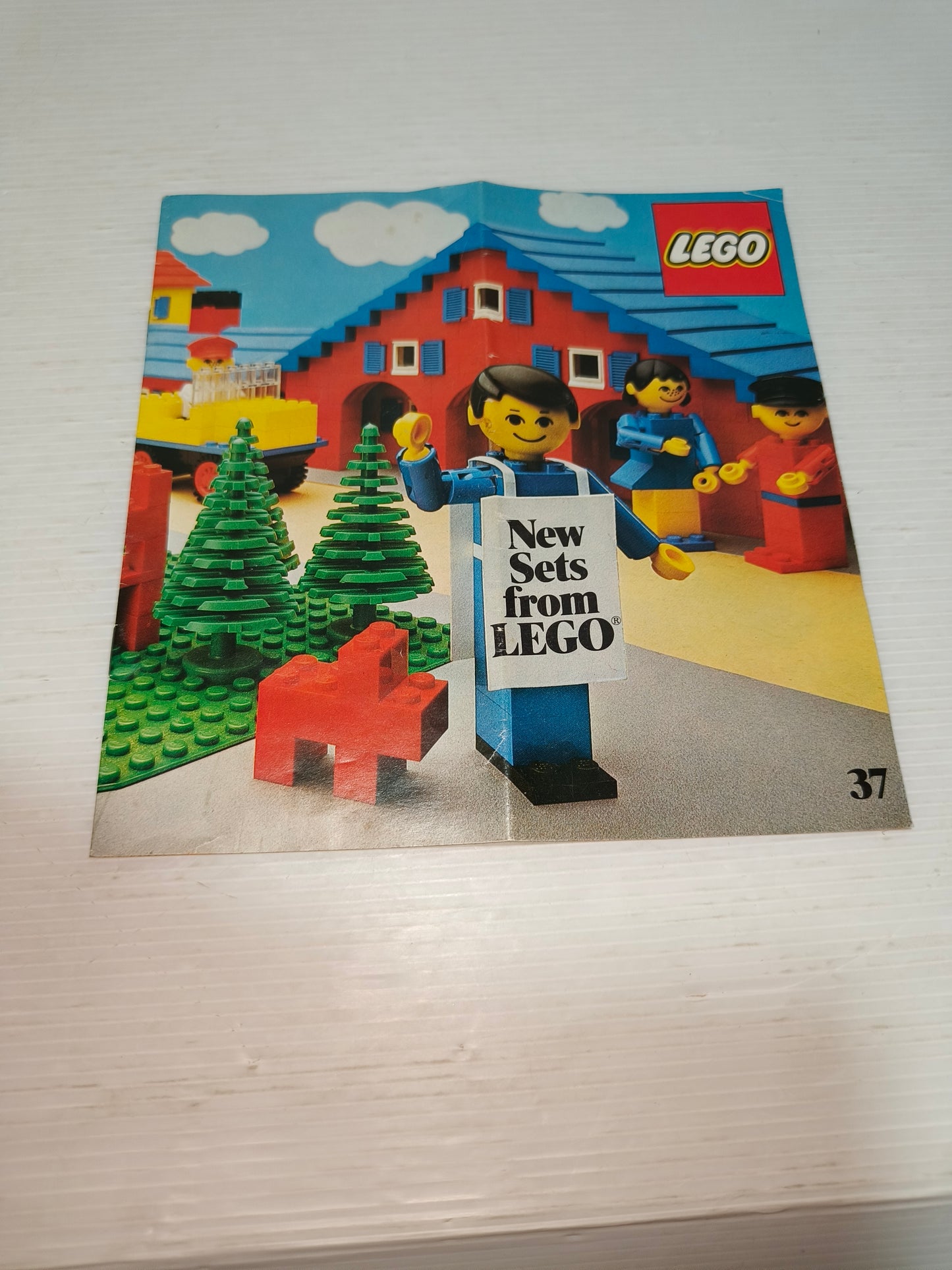 Depliant e adesivi Pubblicitari Lego, anni 70