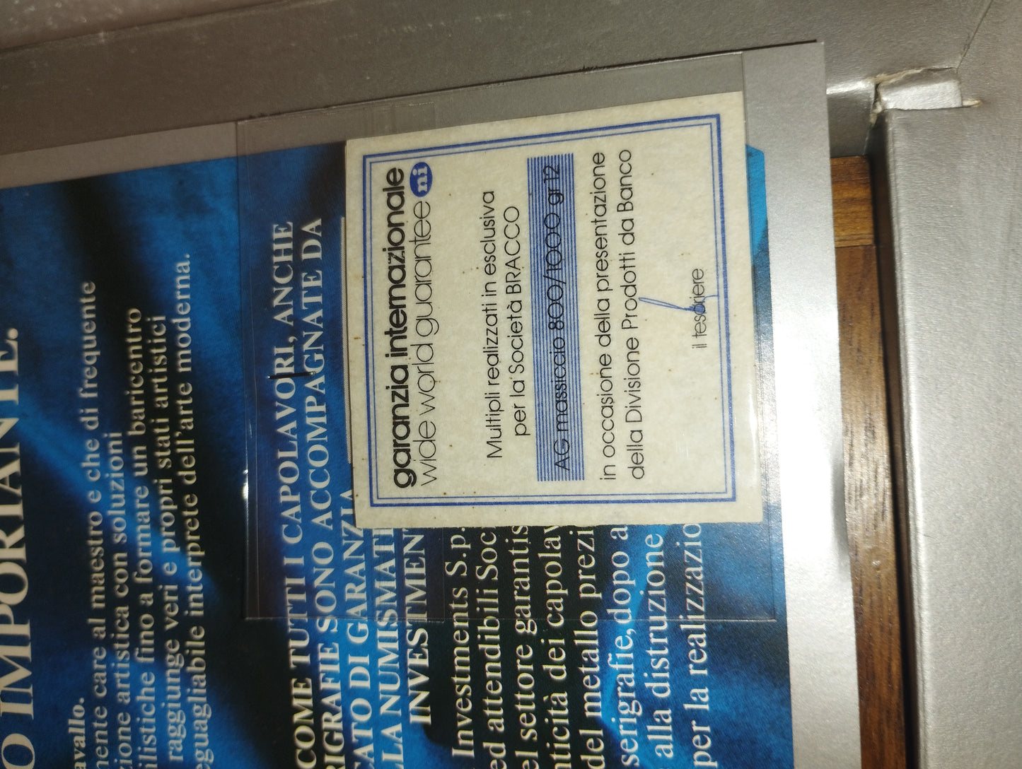 Opere D'arte Bruno Cassinari Serigrafate In Argento 800