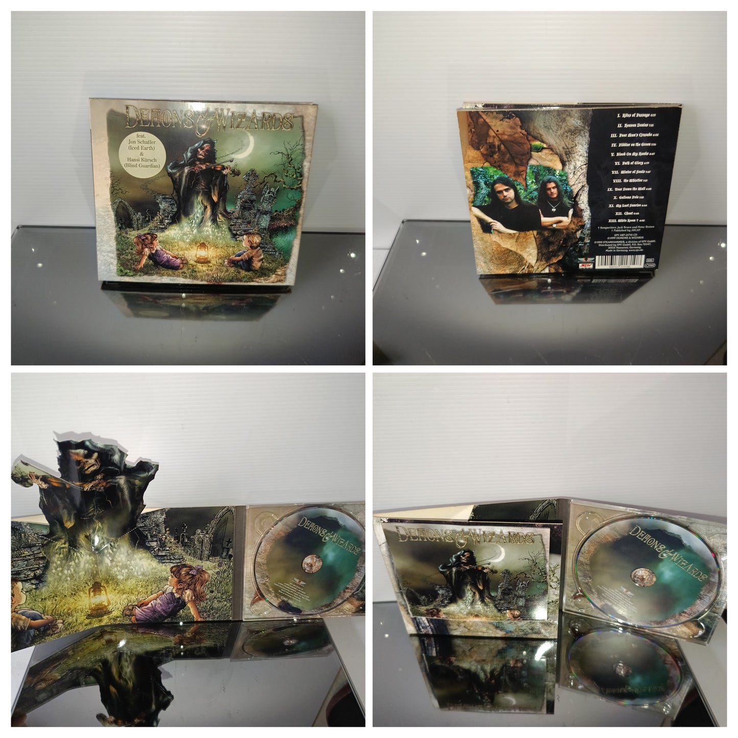 Demons & Wizards CD
Edito nel 1999 Steamhammer Cod.SPV 087-21710 CD