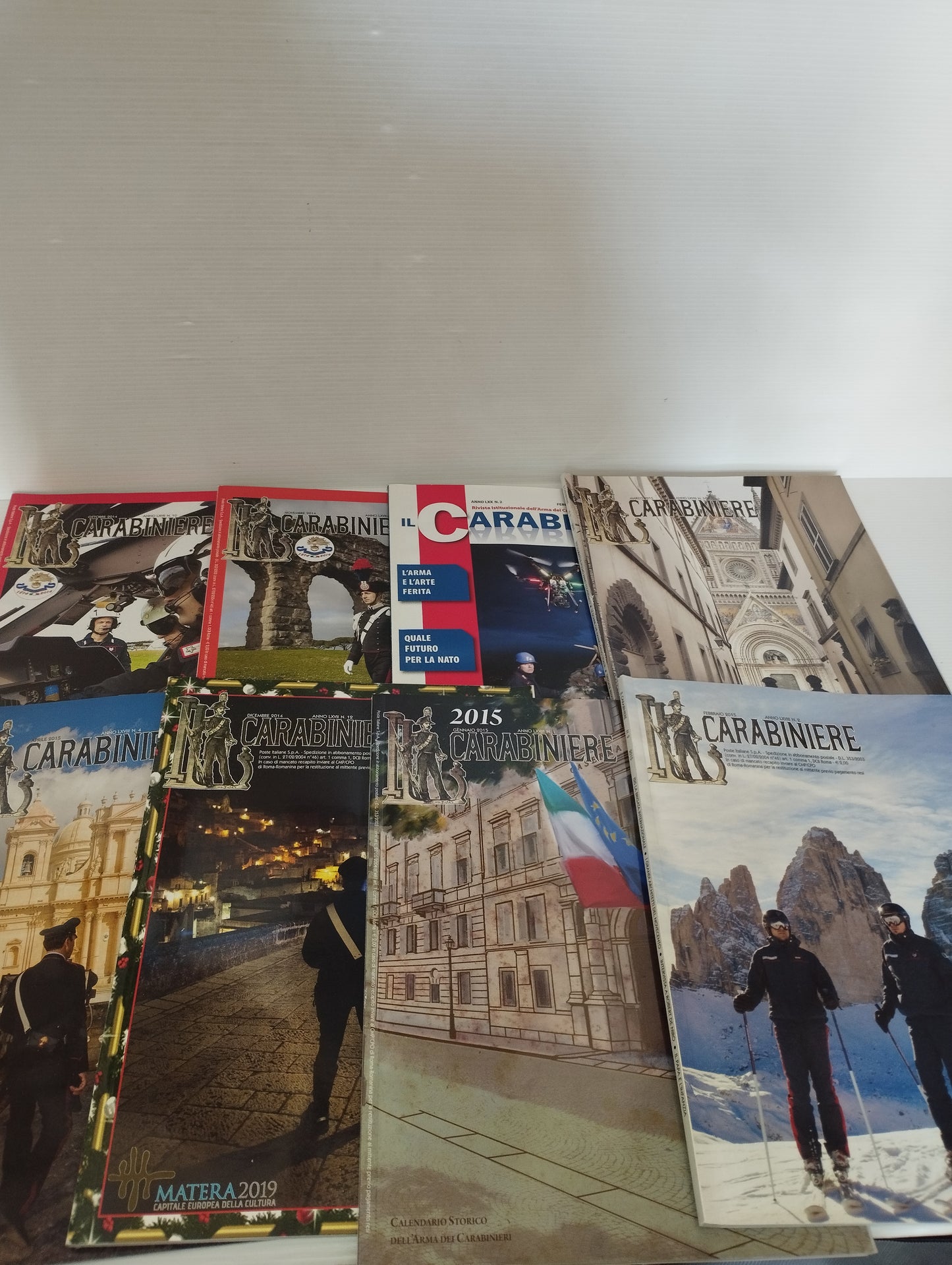 8 Riviste Il Carabiniere Anno 2014/15