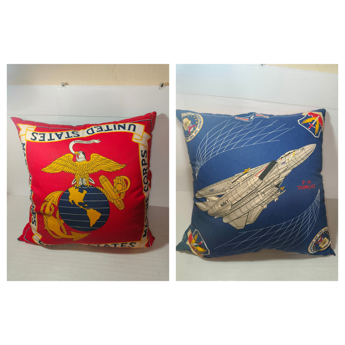 Cuscino 50x50 F-14 Unites States America anni 70