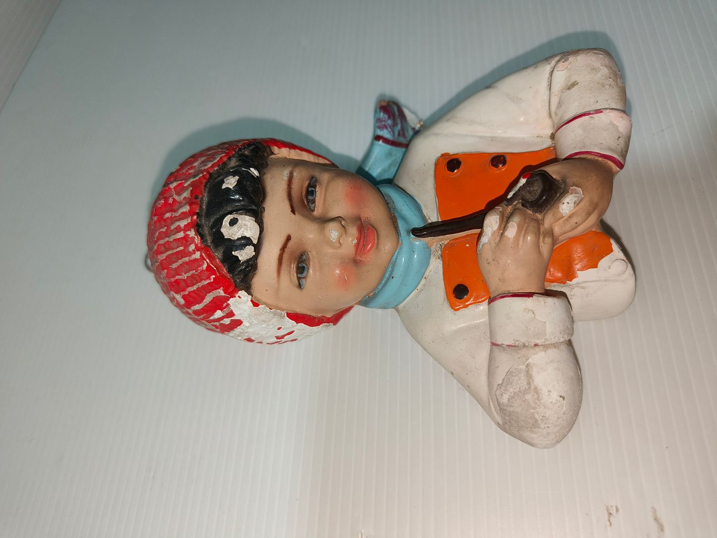 Testa in gesso da appendere, anni 50-60