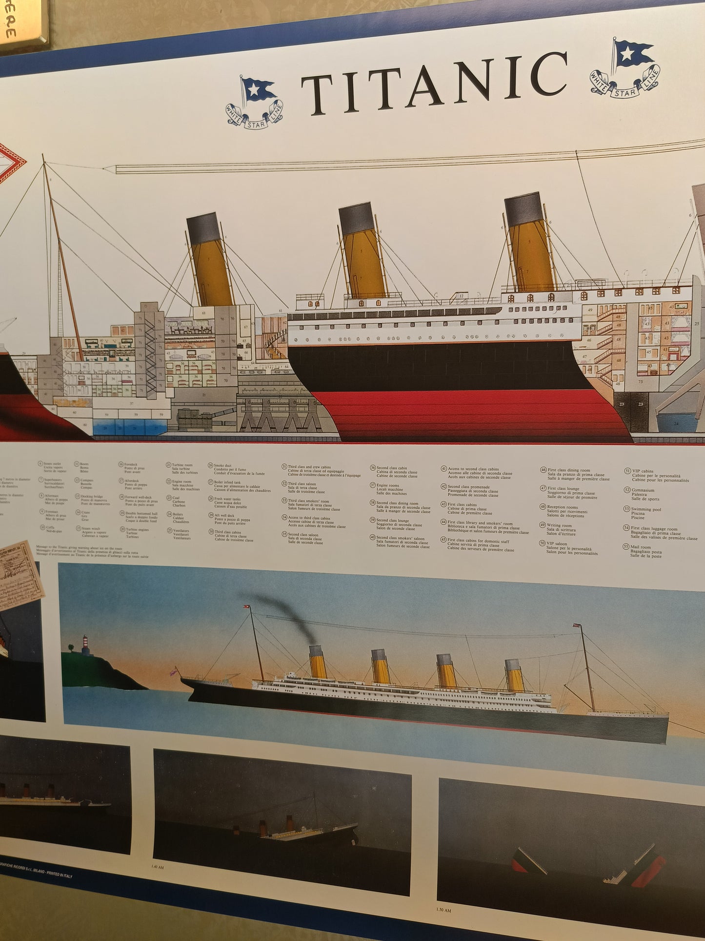 Poster Titanic Nuova Arti Grafiche Ricordi

Anni 90

Dimensioni 99X69 cm