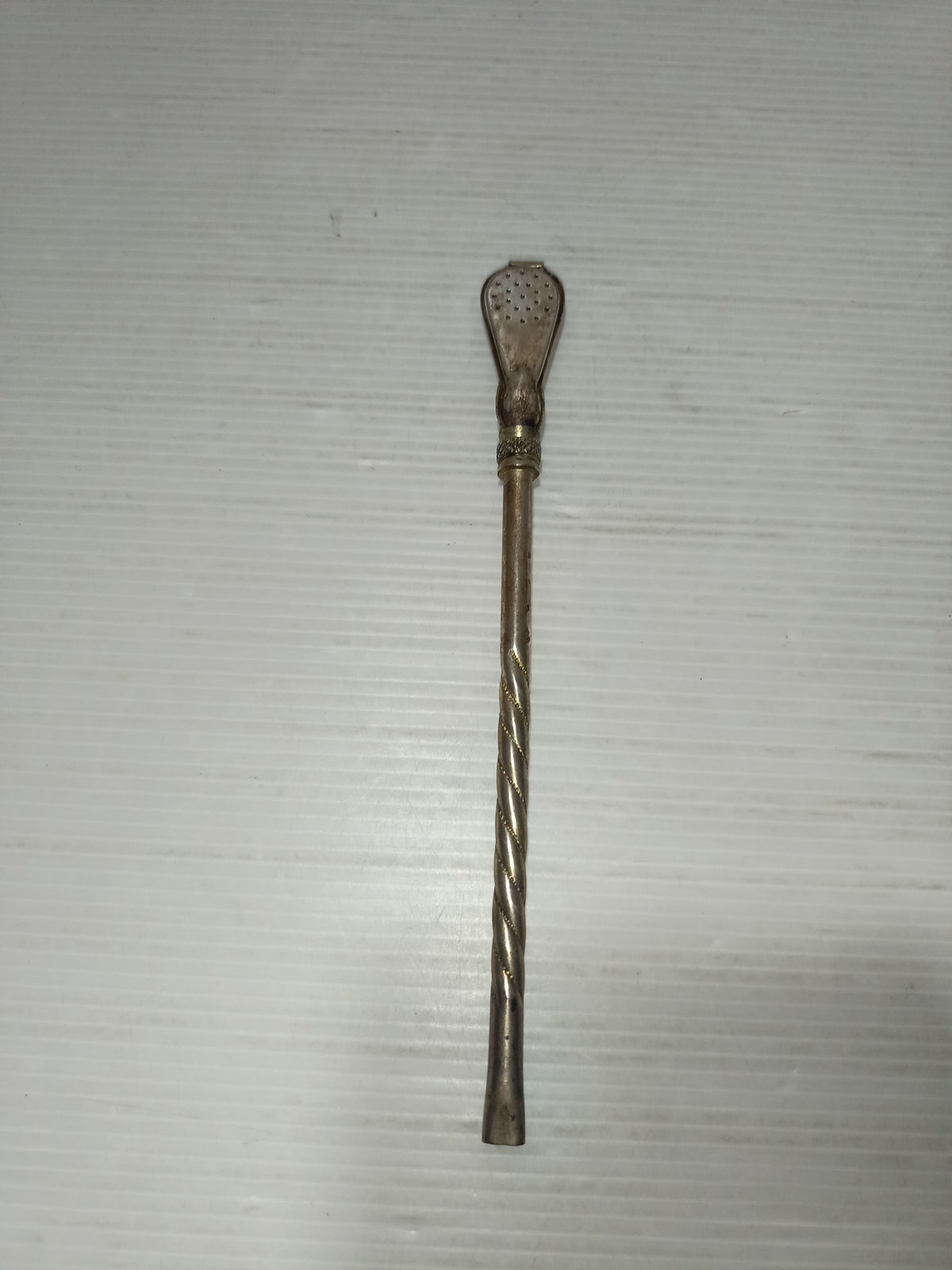 Cannuccia In Metallo argentato
Vintage