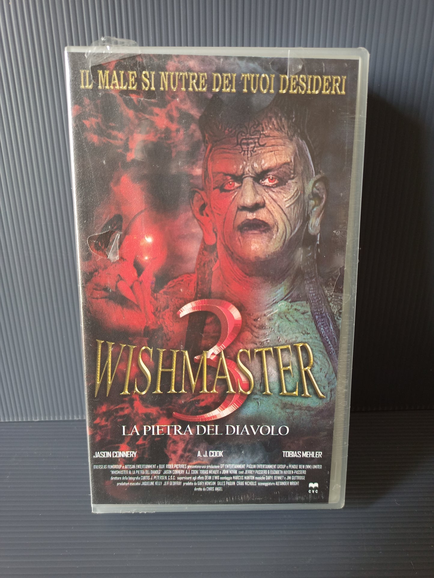 VHS Wishmaster 3 the devil's stone