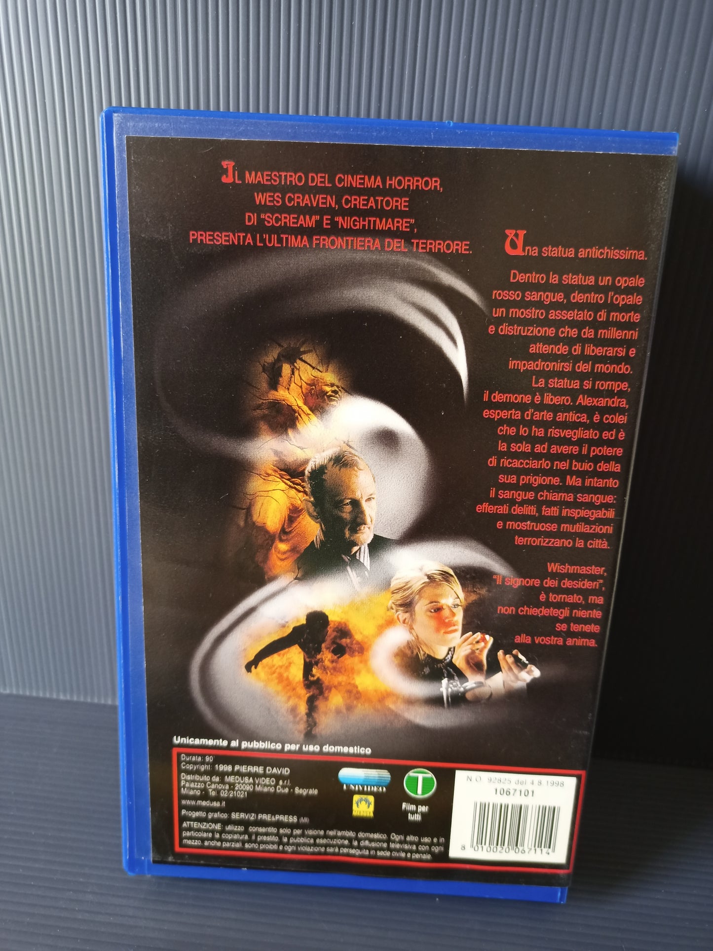 Vhs Wishmaster Il signore dei desideri