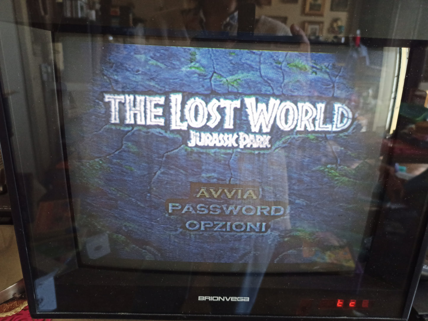 The Lost World Jurassic Park video game for PS1