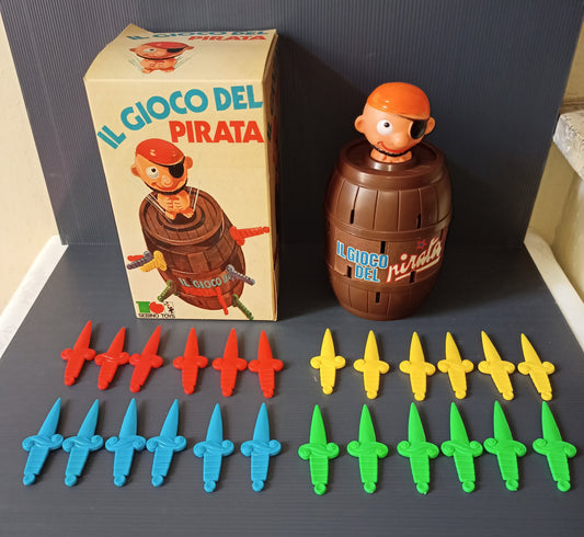 Il gioco del pirata Sebino Toys, originale anni 70