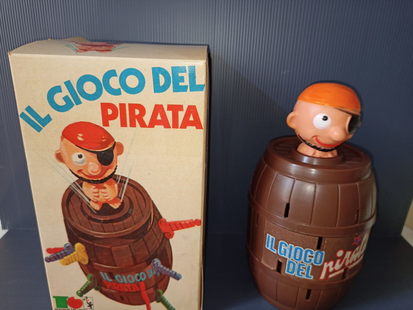 Il gioco del pirata Sebino Toys, originale anni 70