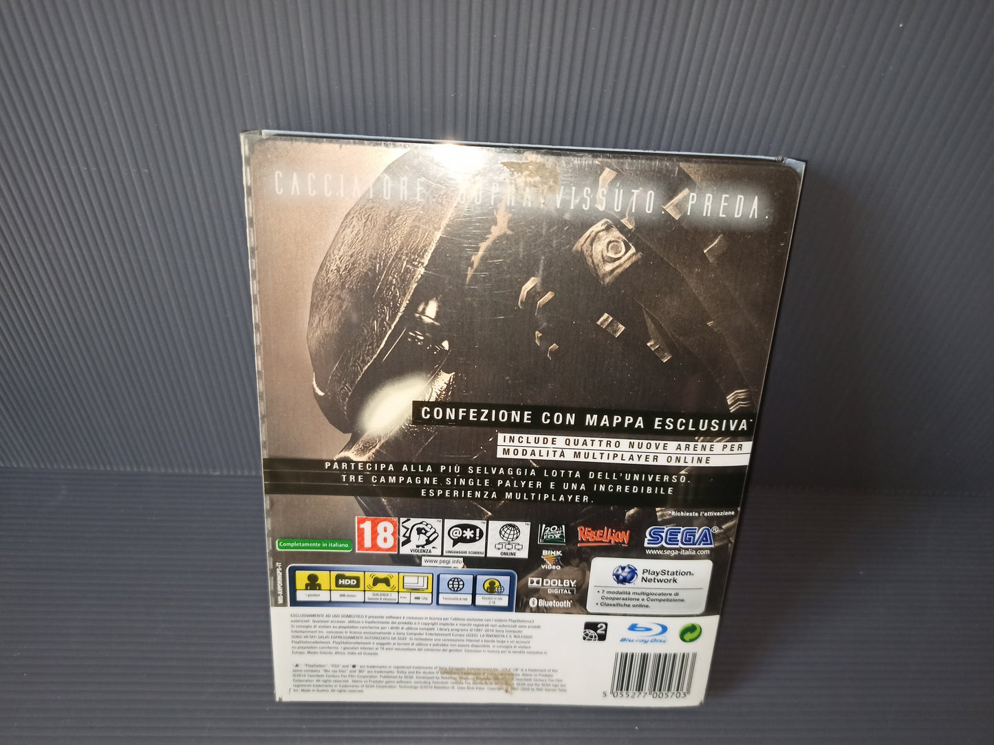 Alien vs Predator steelbook video game for PS3