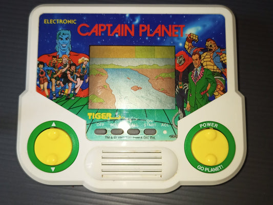 Gioco elettronico Captain Planet della Tiger, originale anni 90
