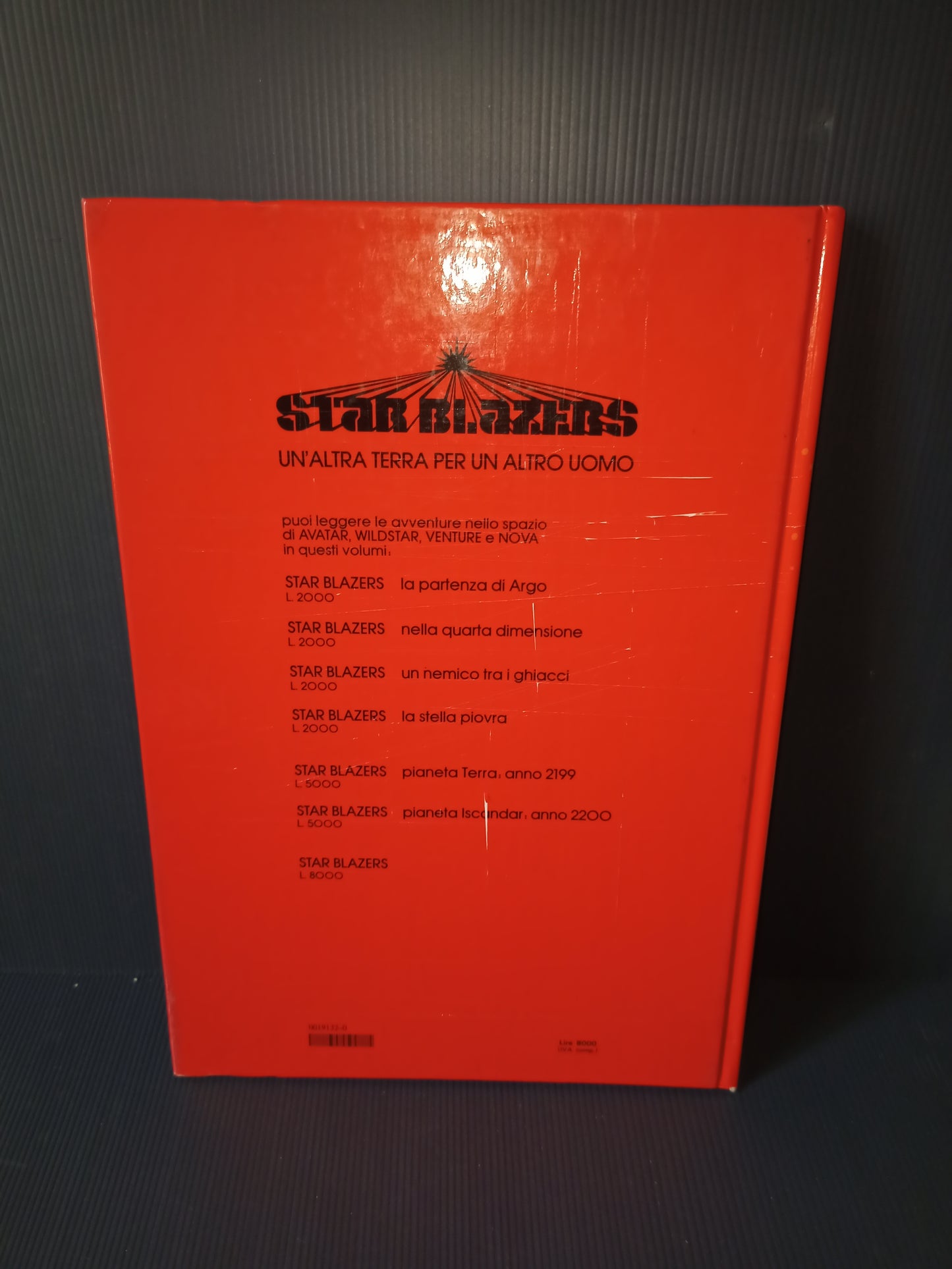 Star Blazers book, Mondadori First Edition 1980