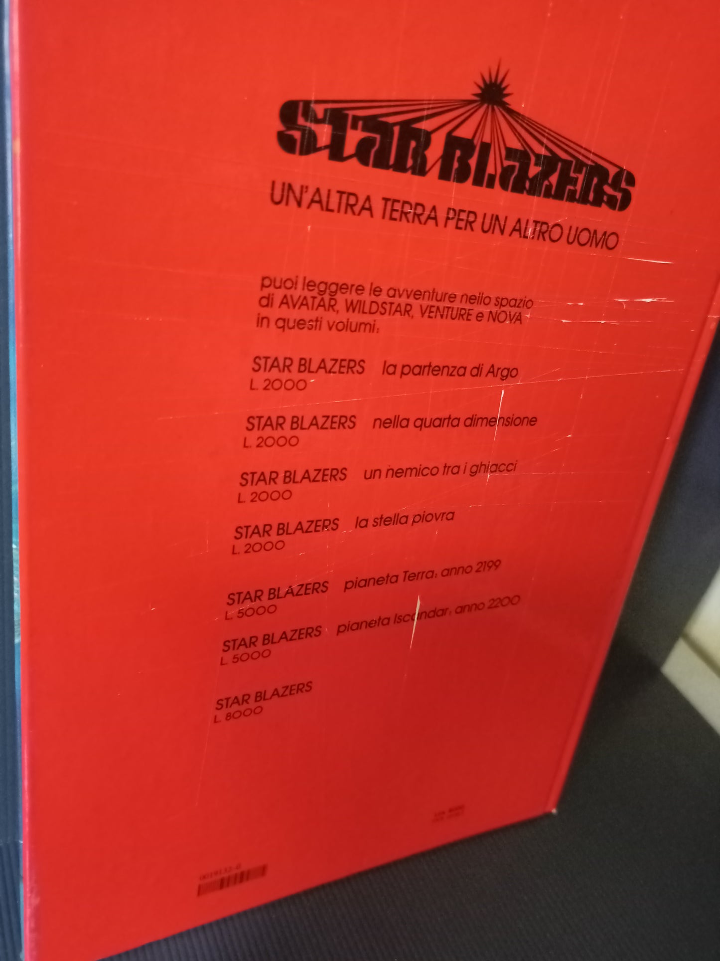 Star Blazers book, Mondadori First Edition 1980