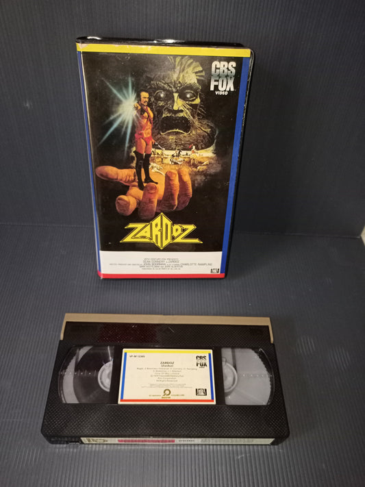 VHS Zardoz, CBS Fox 1987