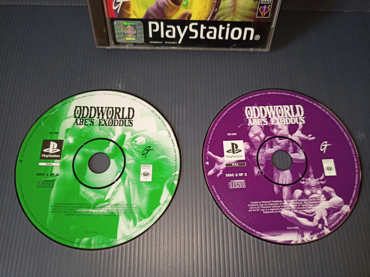 Oddworld Abe's Exoddus video game for Ps1